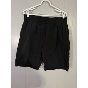 COOFANDY‎ Athletic Shorts Mens XL Black Elastic Waist Quick Dry Gym Training